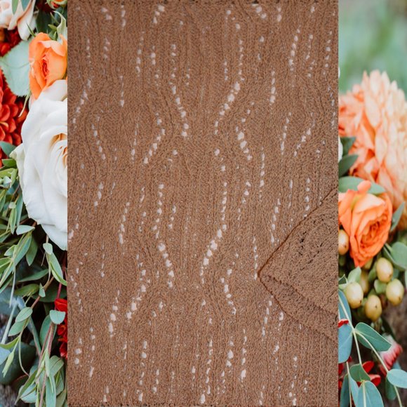 Coldwater Creek Tan Crochet Sweater – Size S - Picture 2 of 3